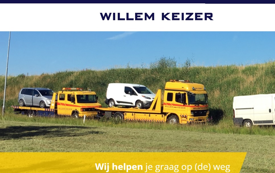 Sponsor – Willem Keizer Bergings- en Garagebedrijf.